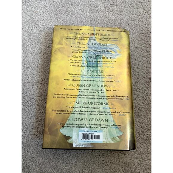 Sarah J Maas Kingdom of Ash Throne of Glass 1st Edition Hardcover OOP - Picture 6 of 13